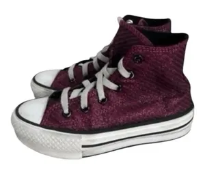 Converse Chuck Taylor Lift Platform SB Canvas Pink Shoes Girls Youth Shoes 12 thumbnail 1