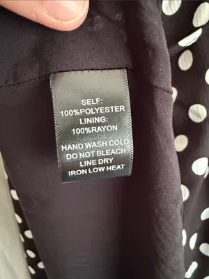 IF BY SEA‎ Black White Polka Dot Wrap Maxi Dress Medium thumbnail 4