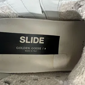 Golden Goose White Slide Silver Metallic Leather Star Flash High Top Sneakers thumbnail 7
