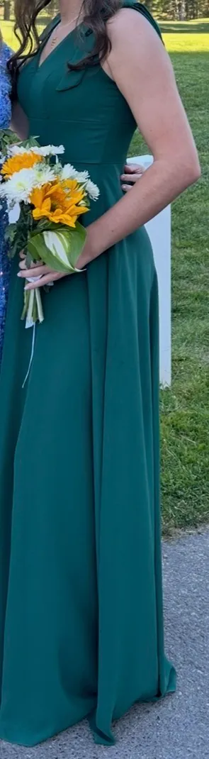 JJ's House Bridesmaid Dress Floor-Length Chiffon thumbnail 1