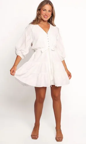 Petal & Pup Dress White thumbnail 1