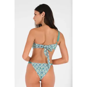 Blackbough Swim Palmera Giana One Shoulder Asymmetrical Bikini Top Size S NWOT thumbnail 2