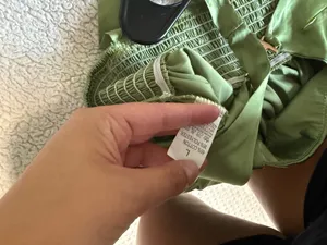 Amazon Green satin dress thumbnail 7