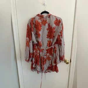 Shake It Mini Dress | Floral Boho Mini Swing Dress thumbnail 7