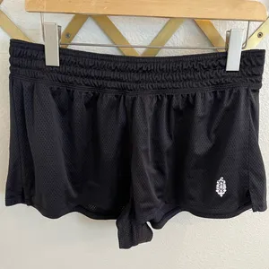 Free People Movement Hoop Shorts Black Large thumbnail 5