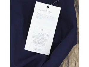 NWT A New Day High Rise Skinny Ankle Elastic Waist Pull On Pants Navy Blue 4 thumbnail 7