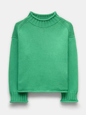 J. Crew 2025 Rollneck in Summer Yard Green Size XXS thumbnail 6
