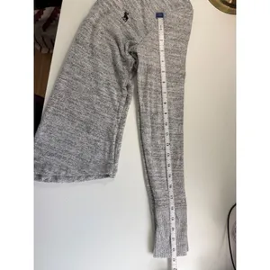 Abercrombie & Fitch Soft A&F Cozy Grey Marl Heathered Henley‎ Long Sleeve Small thumbnail 9
