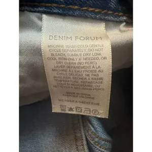 Denim Forum From Aritzia The Boyfriend Short High Rise Cut Off Short Sz 27 thumbnail 11