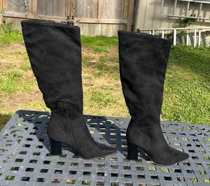 Olivia Miller Women's Sabrina Pointy Toe Tall Dress Boots‎ in black size 11 thumbnail 1