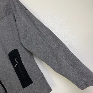 Peter Millar Warmth Jacket Womens Medium Gray Full Zip Fleece Golf Sanctuary thumbnail 6