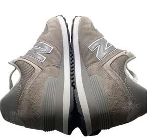 New Balance Classic 574 suede sneakers. Women’s size 8. Gray thumbnail 9