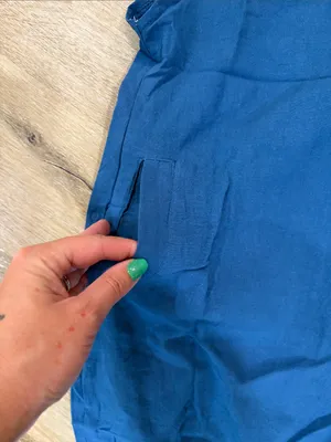 Women’s Blue Lightweight Jumpsuit overall style thumbnail 2