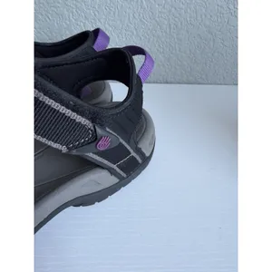 Teva Tirra Women's US 10 Black Gray Purple Sport Hiking Sandals 4266 thumbnail 8