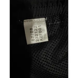 Y2K Adidas Women Black Three Stripe Track Pants L Mesh Lined Zipper Cuffs AZF001 thumbnail 9