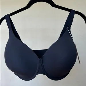 NWT SKIMS Fits Everybody Demi T-Shirt Bra BR-UWR-‎ 2294 ONYX size 36DDDD thumbnail 6
