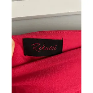 Rekucci Dress Pants Barbie Pink sz 12 Straight Leg‎ Trousers Office Work Pull on thumbnail 2