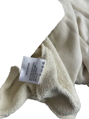PARKE Bridal Mockneck Sweatshirt Cream And Something Blue Letters S/M Heritage thumbnail 8