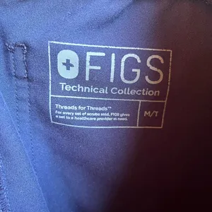 Figs Livingston Navy Scrub Pants Size Medium Tall thumbnail 10