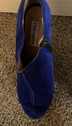 Steve Madden  bootie wedges thumbnail 8