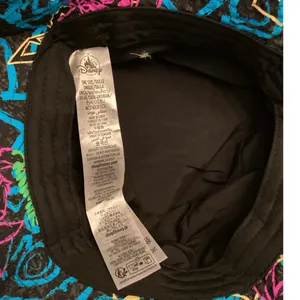 NWOT Disney Parks Lilo & Stitch Retro 90s Neon Collection Bucket Hat thumbnail 3