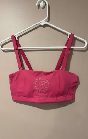 New Gymshark Lifting Club Bandeau Sports Bra thumbnail 2
