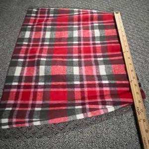 Anne Taylor LOFT Plaid Mini‎ Skirt Women 8 Red Plaid A-Line Lined Side Zip NWOT thumbnail 6