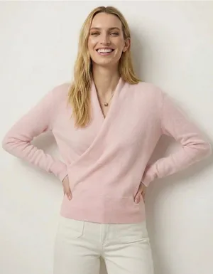 Svalbard Luxe Cashmere Sweater Pink Size XL thumbnail 1