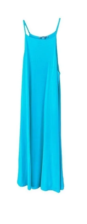 Charlotte Russe Turquoise Sleeveless Swing Dress XS thumbnail 1