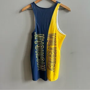FOCO USA Michigan Wolverines Womens Tie-Breaker Sleeveless Top NWT Size Medium thumbnail 8