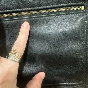 Vintage Coach Y2K black leather bag - EUC thumbnail 4