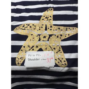 Talbots‎ Womens Navy White Striped Starfish Sleeveless Knit Shift Dress Small thumbnail 6