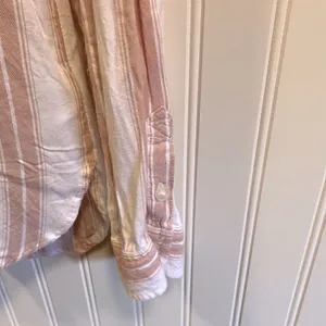 American Eagle striped boyfriend fit button down shirt thumbnail 4