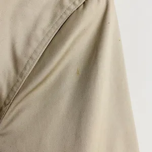 FoxRun by Lucien Padawer Vintage Trench Coat Beige Khaki Long Double Breasted 12 thumbnail 9