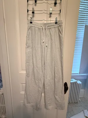 PacSun Linen Pants Striped thumbnail 2