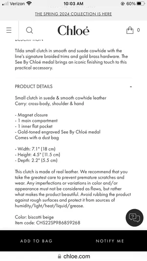 See By Chloe Tilda Shoulder Bag thumbnail 8