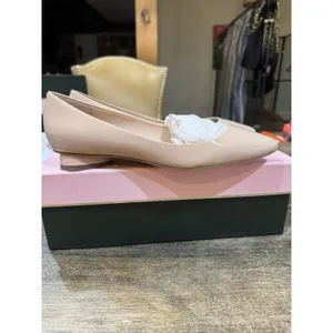 Kate Spade New York Women Fallyn Tusk Nude Patent Leather‎ Shoes Flats Size 7.5 thumbnail 4