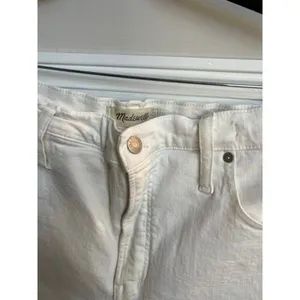Madewell white jeans size‎ 33 thumbnail 2