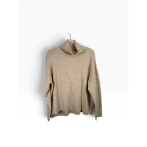 Suncoo Paris Cream Turtleneck Wool Alpaca Blend Sweater Womens T2 US Medium thumbnail 2