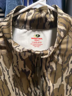 Mossy Oak Long Sleeve quarter zip lightweight camo thumbnail 4