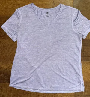 Women’s Athletic Works Athletic Top Lilac Size Med thumbnail 1