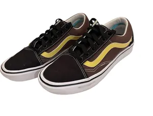 Vans Women’s Black, Brown, and Yellow Sneakers thumbnail 1