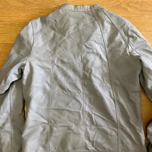 Peter Millar Soft Leather Bomber Minimalist Preppy Boho Moto Jacket M thumbnail 6