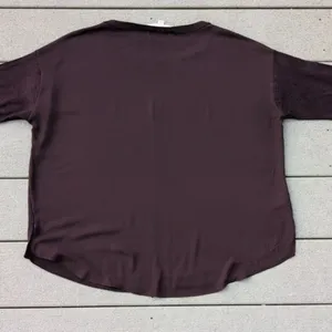 LOFT Mixed Media Sweater | Loft Maroon Mixed Media Sweater thumbnail 12