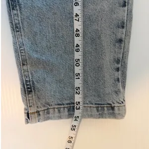 MNG Denim Jumpsuit Women's‎ XS Light Wash Tie Waist Button Front Western NWT thumbnail 10