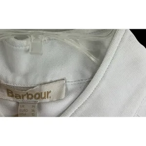 BARBOUR Rolex Equestrian Kentucky Shirt Medium Three Day Event 10 White Women's thumbnail 4