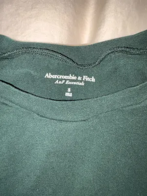 Abercrombie Long Sleeve Top Dark Green thumbnail 2
