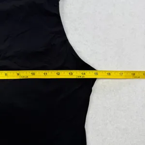 SKIMS Fits Everybody High Neck Bodysuit Black Onyx Sleeveless Thong Small/Medium thumbnail 5