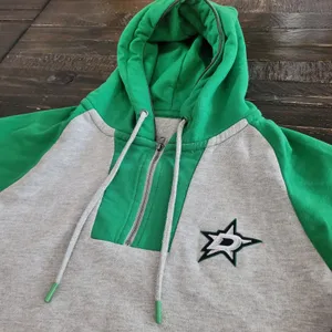 Dallas Stars Antigua Women’s Jackpot 1/4 Zip Hoodie Size Large NHL thumbnail 2