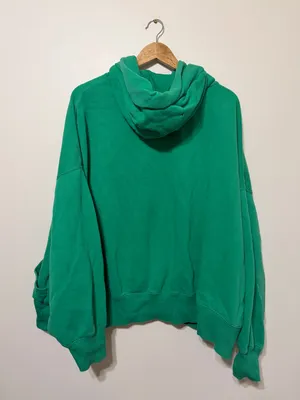 Nike Sportswear Phoenix Fleece Oversized Pullover Hoodie Size XXL Green thumbnail 7